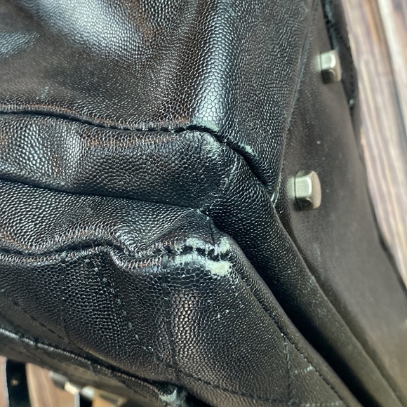 REBECCA MINKOFF Large Je T’aime Black Leather Tote - Picture 6 of 16